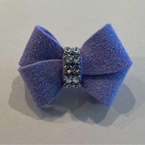 Susan Lanci Nouveau Hair Bow (French Lavender) (XS)